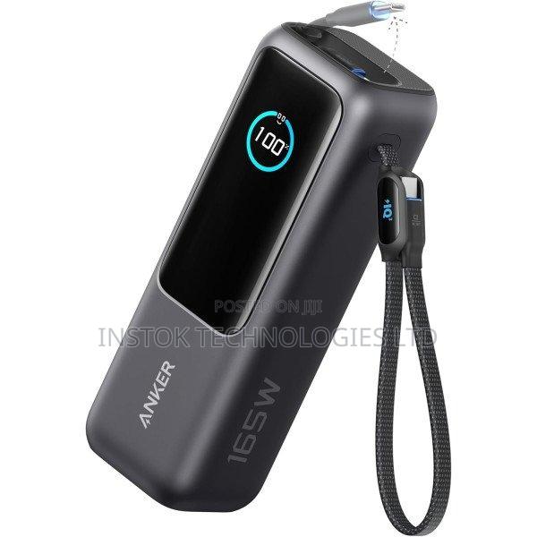 Anker Power Bank 165w With Retractable Cables