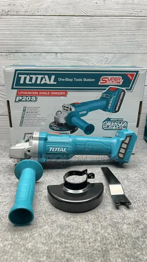 Total 20v Lithium Battery Angle Grinder Body Tagli201258