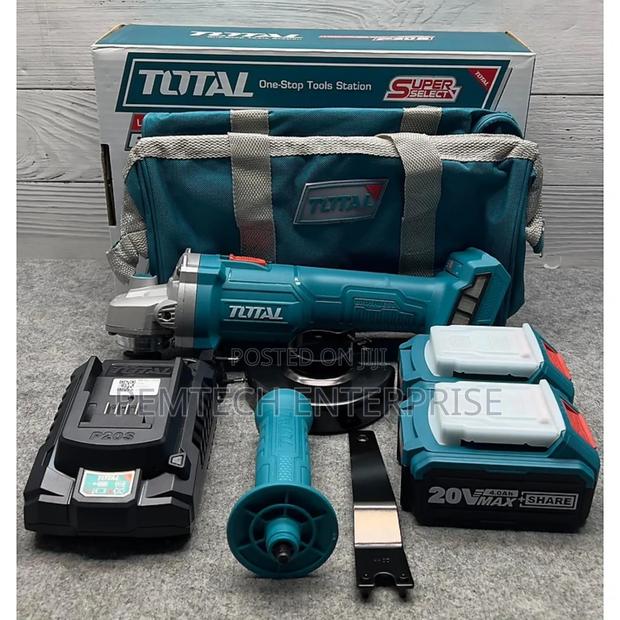 Total 20v Lithium Battery Angle Grinder Body Tagli201258 - thumbnail 2