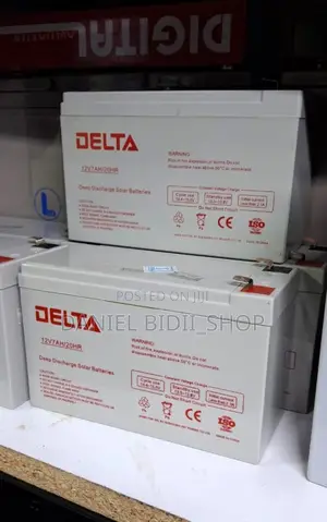 Delta Deep Discharge Solar Batteries 12/7ah/20hr