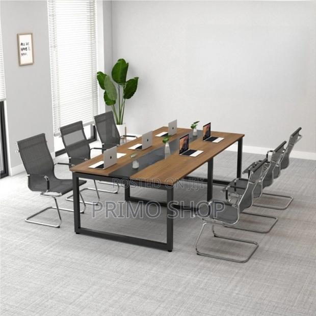 Office Table; Spacious Collaboration Boardroom Table - main view