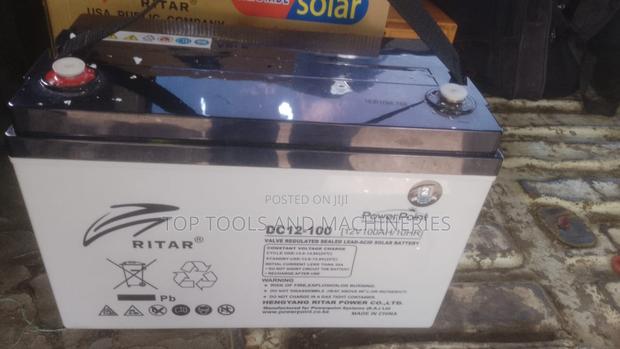 Original Ritar Backup Battery 100ah 12v - thumbnail 2