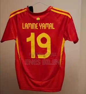 Original Jersey–Lamine Yamal19–2024 Edition–High Quality