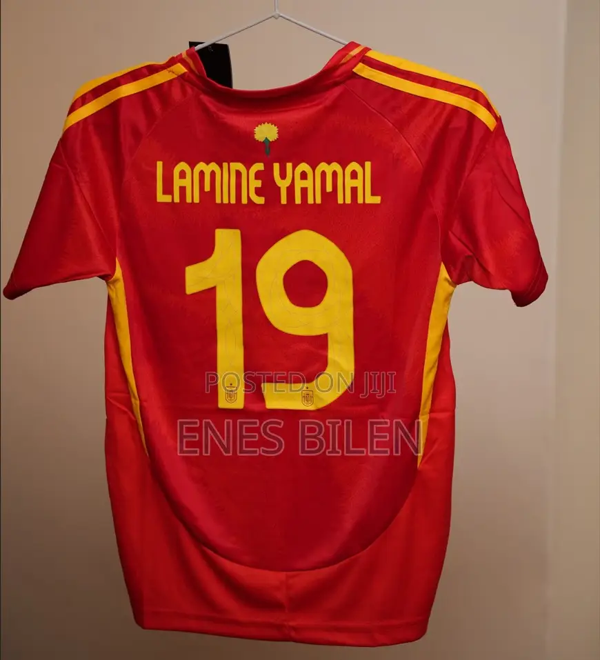 Original Jersey–Lamine Yamal19–2024 Edition–High Quality