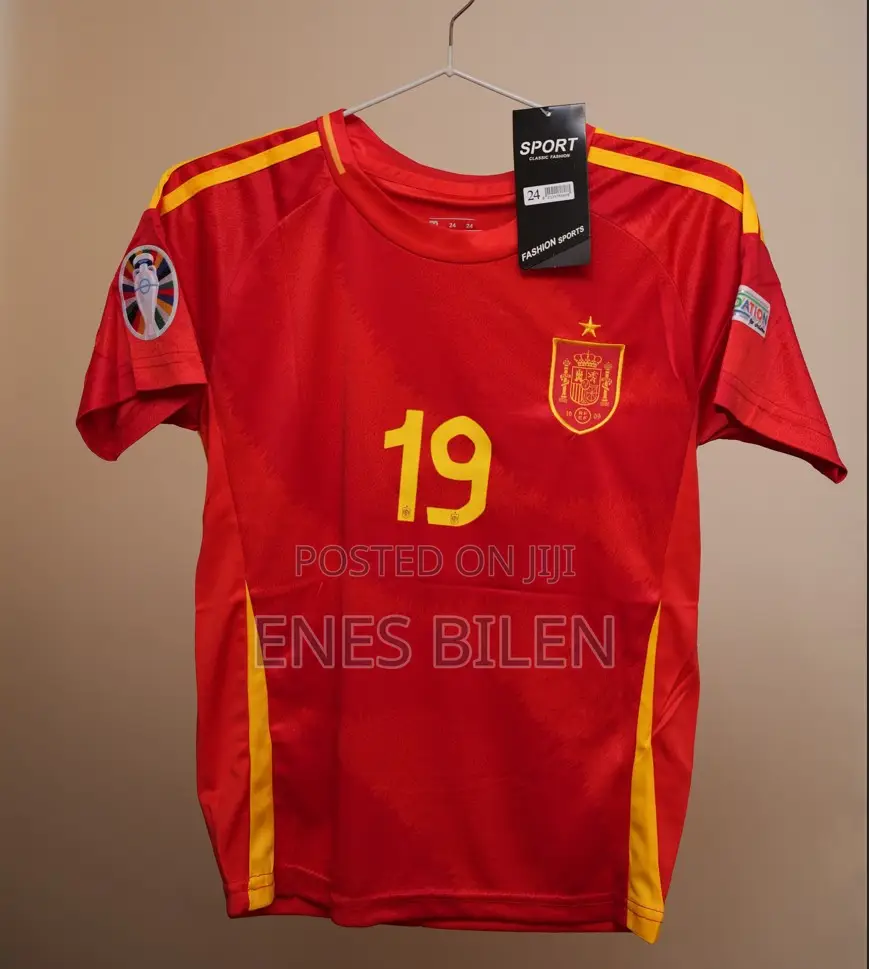 Original Jersey–Lamine Yamal19–2024 Edition–High Quality