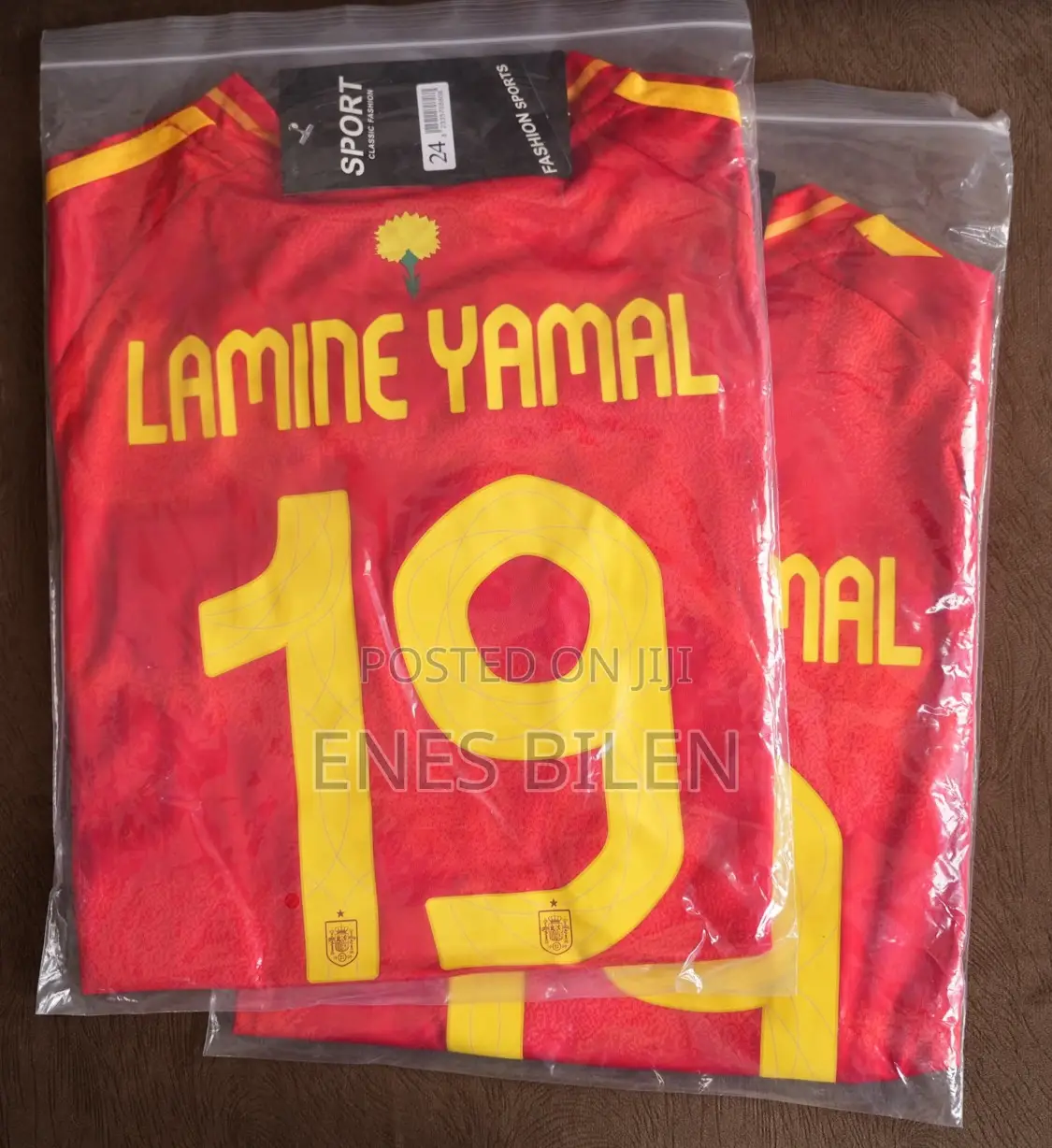 Original Jersey–Lamine Yamal19–2024 Edition–High Quality