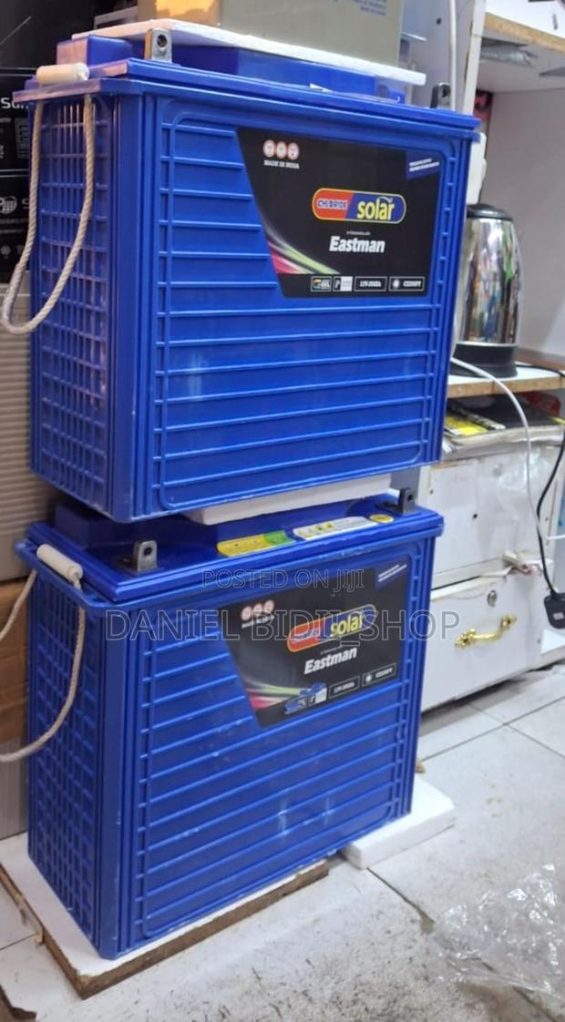 Eastman Dry Chloride Solar Tubular Battery 200ah