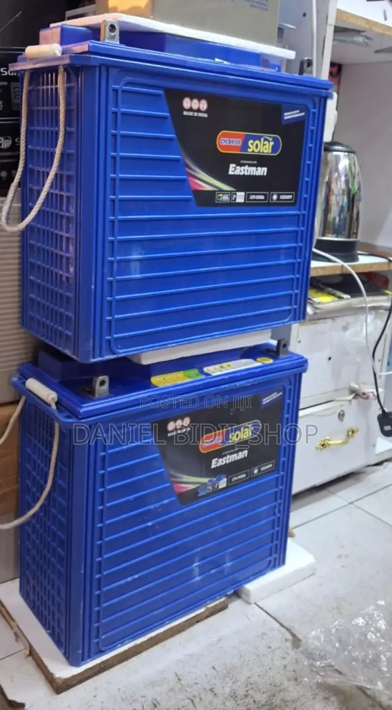 Eastman Dry Chloride Solar Tubular Battery 200ah