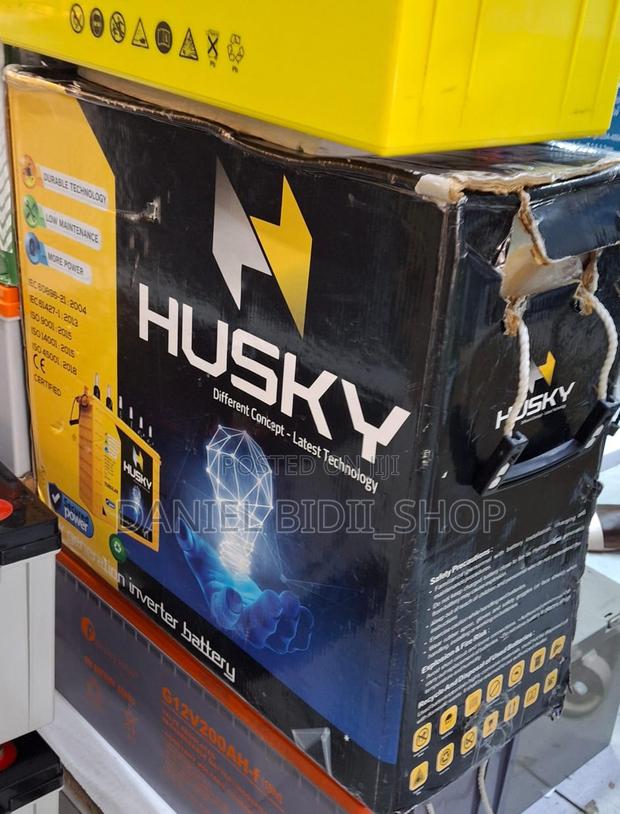 Husky Long Lasting Tubular Battery 250ah - thumbnail 2