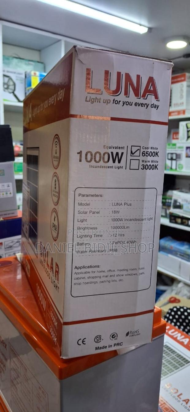 Luna Solar Led Flood Light 2000watts - thumbnail 2
