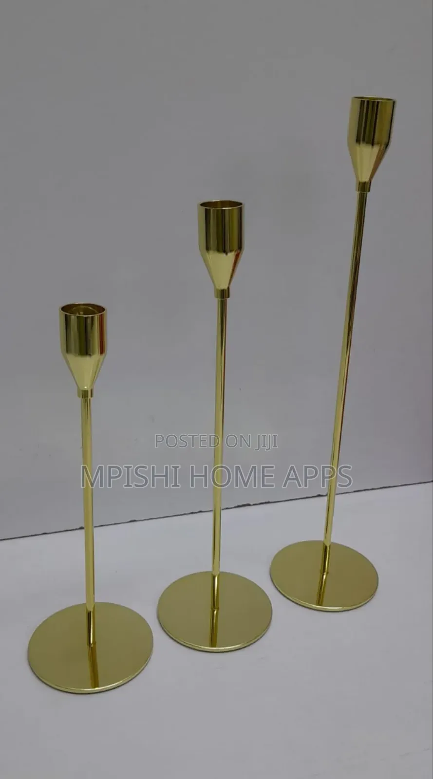 3 Pcs Candle Holders