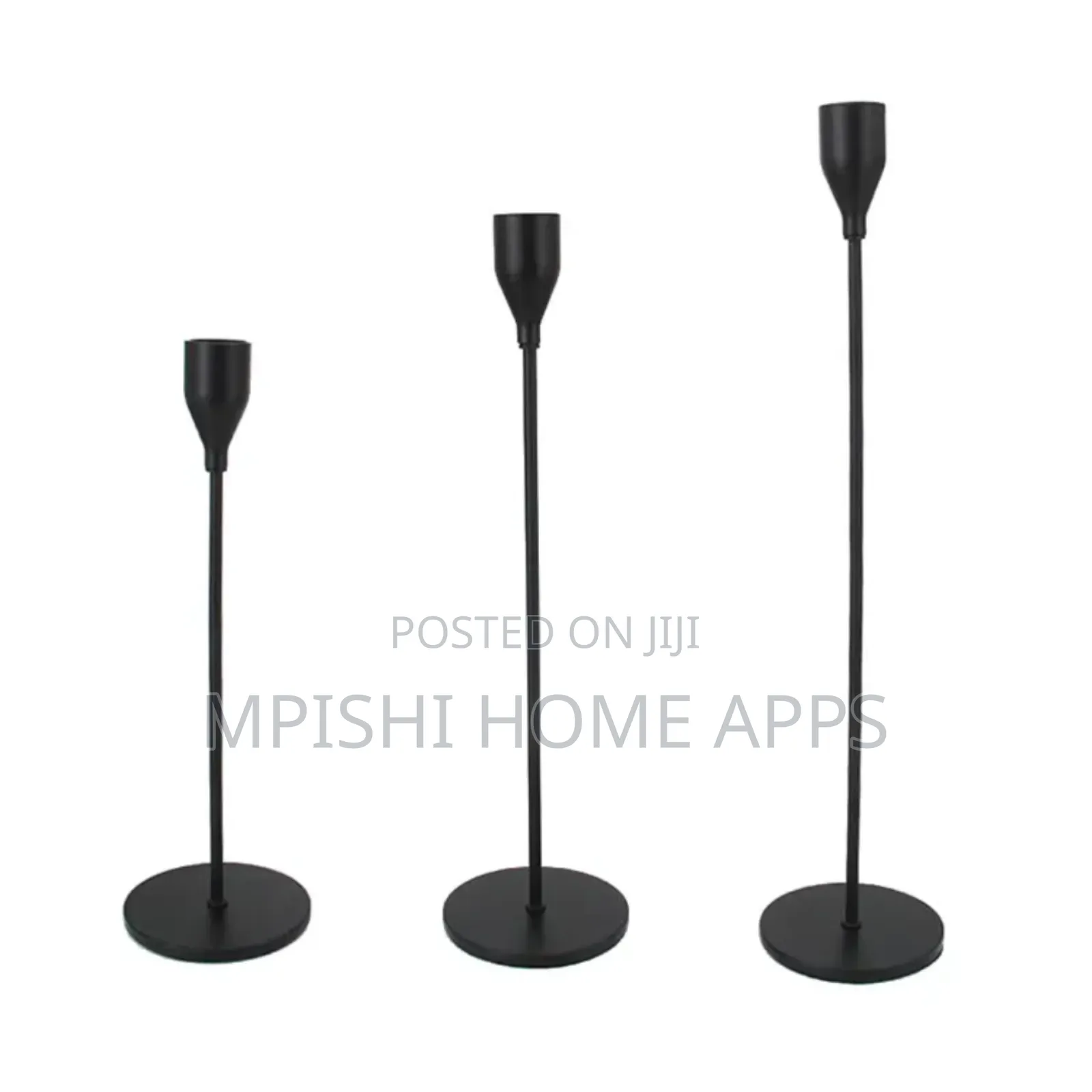 3 Pcs Candle Holders