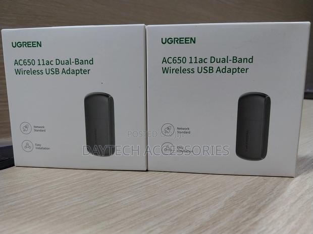Ugreen Wifi Adapter Wireless 650mbps Usb Wifi 2.4g 5g