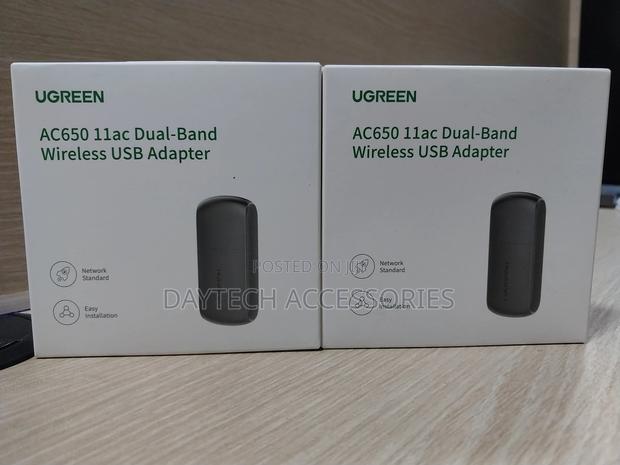 Ugreen Wifi Adapter Wireless 650mbps Usb Wifi 2.4g 5g - thumbnail 2