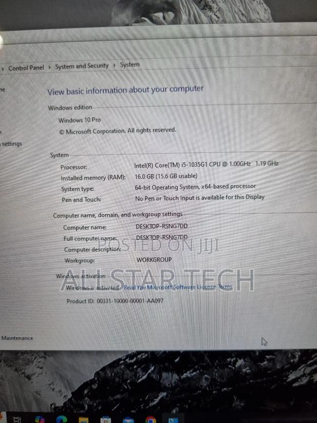 Laptop Microsoft Surface Go 16GB Intel Core I5 SSD 256GB - thumbnail 3