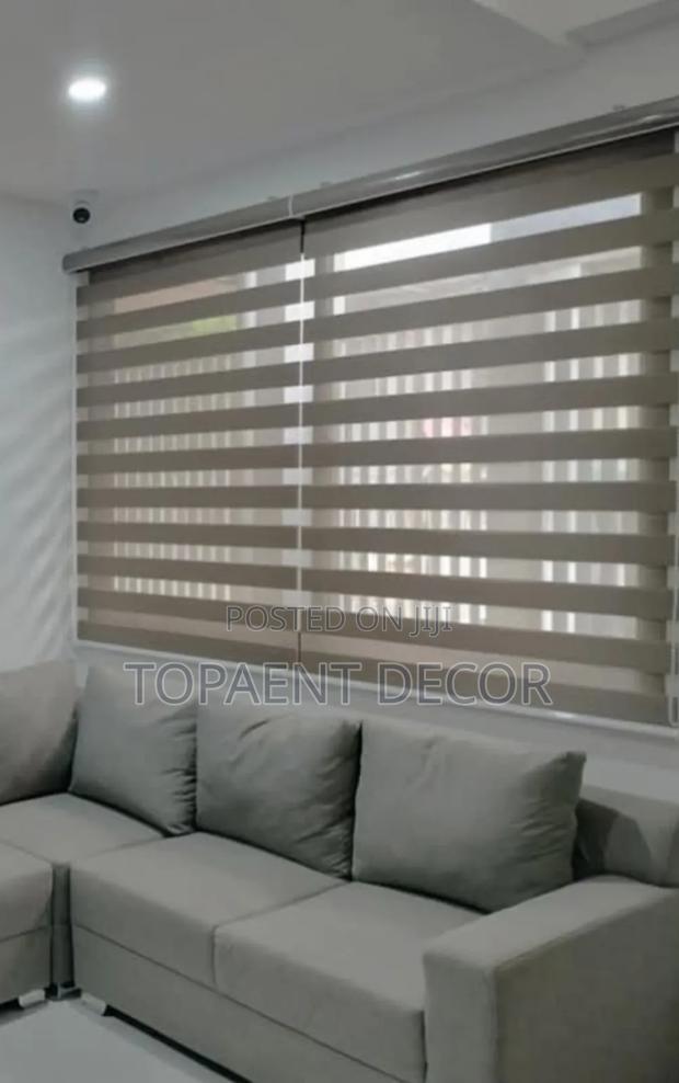 Roll-Up and Down Minimalist Curtain Blinds - main view