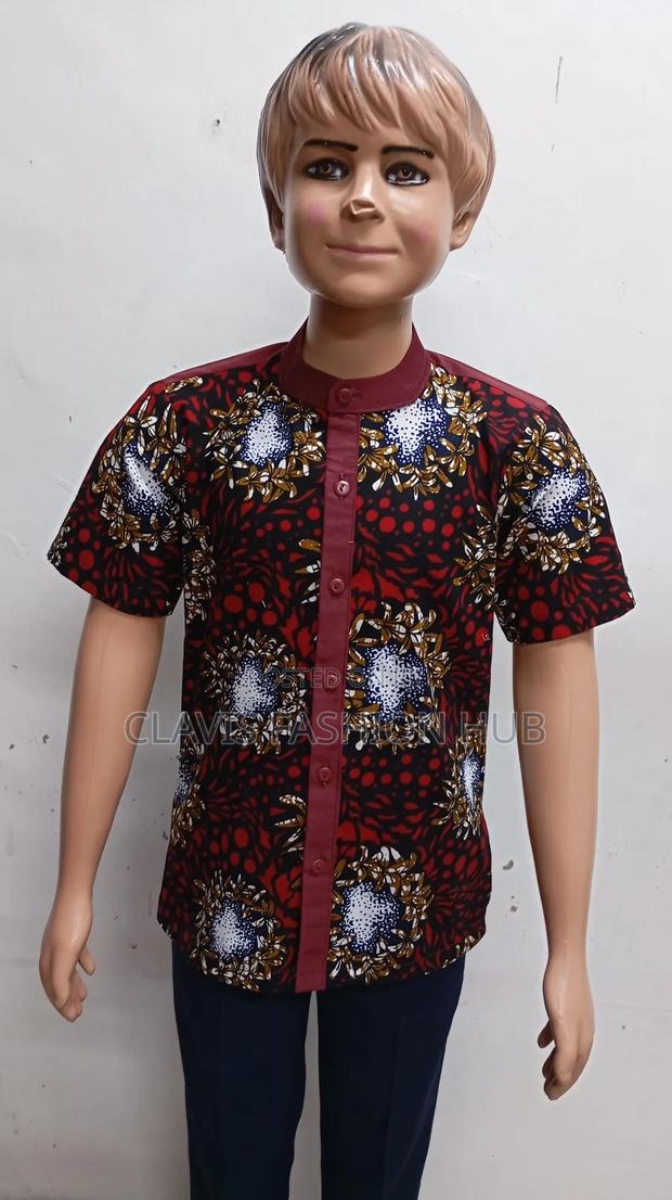 Boys Kitenge Shirts - main view