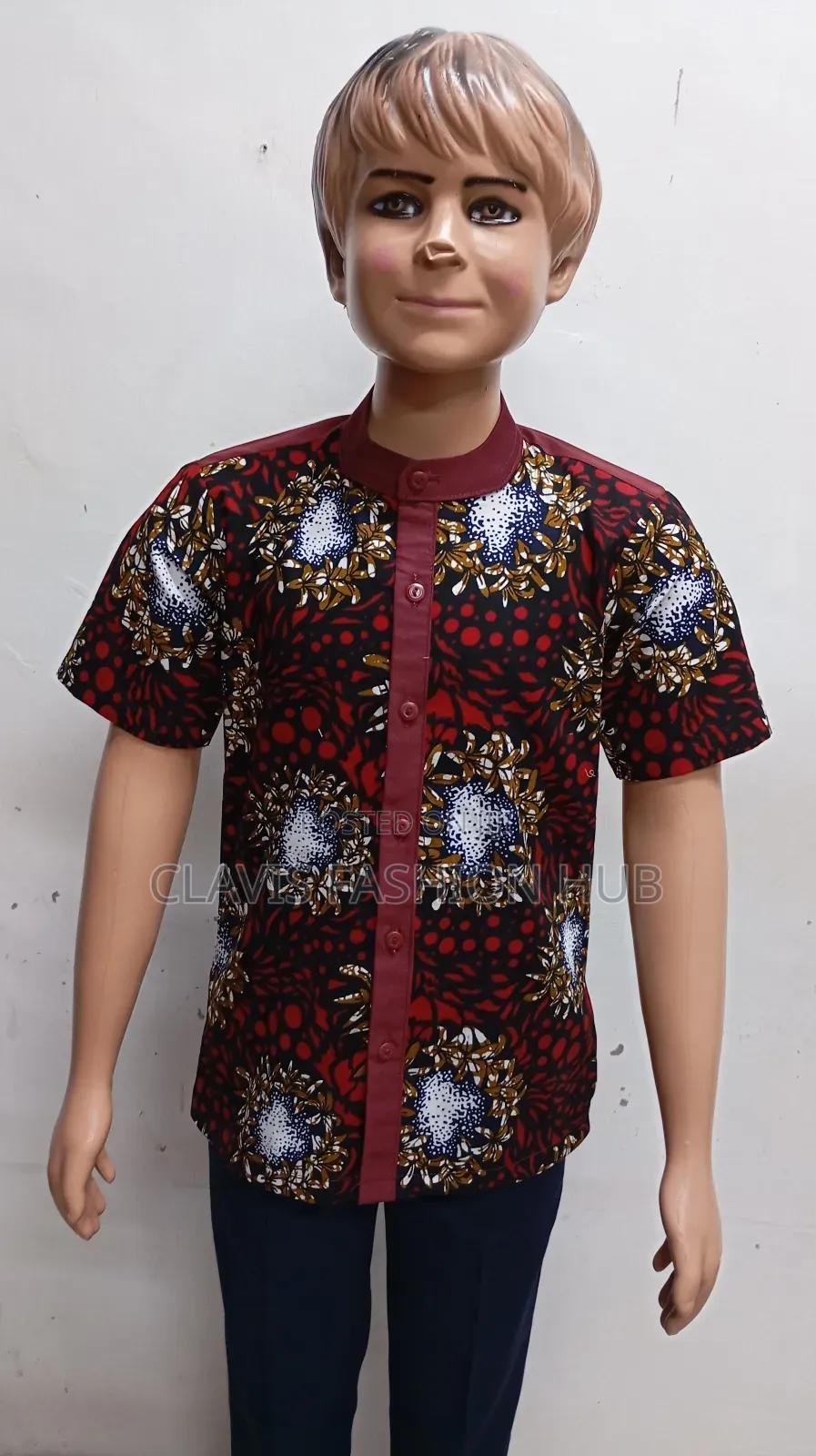 Boys Kitenge Shirts