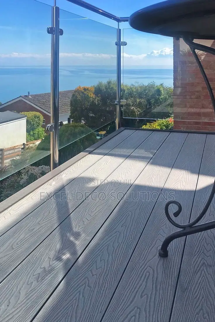 Engineered Heavy Traffic WPC Decking Floor