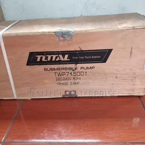 Total 1500w Submersible Waste Pump With Cutting Blade
