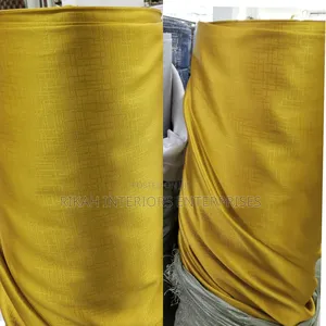 Golden Heavy Black Out Curtains