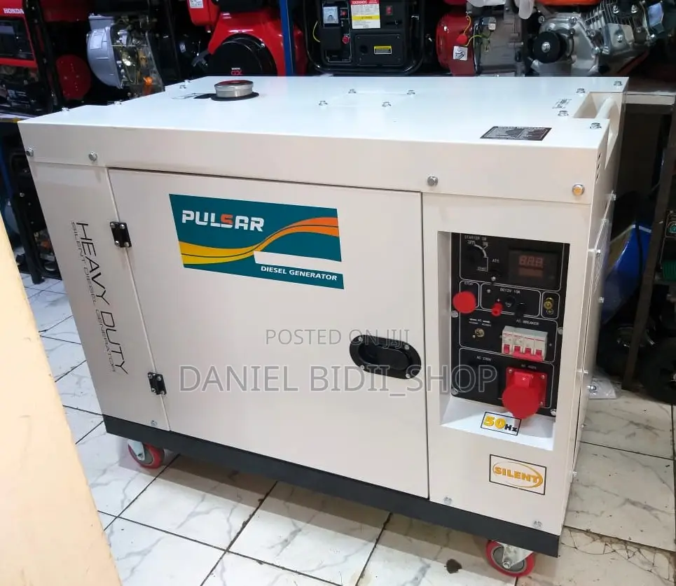 Pulsar Silent Diesel Generator 3and Single Phase 20kva
