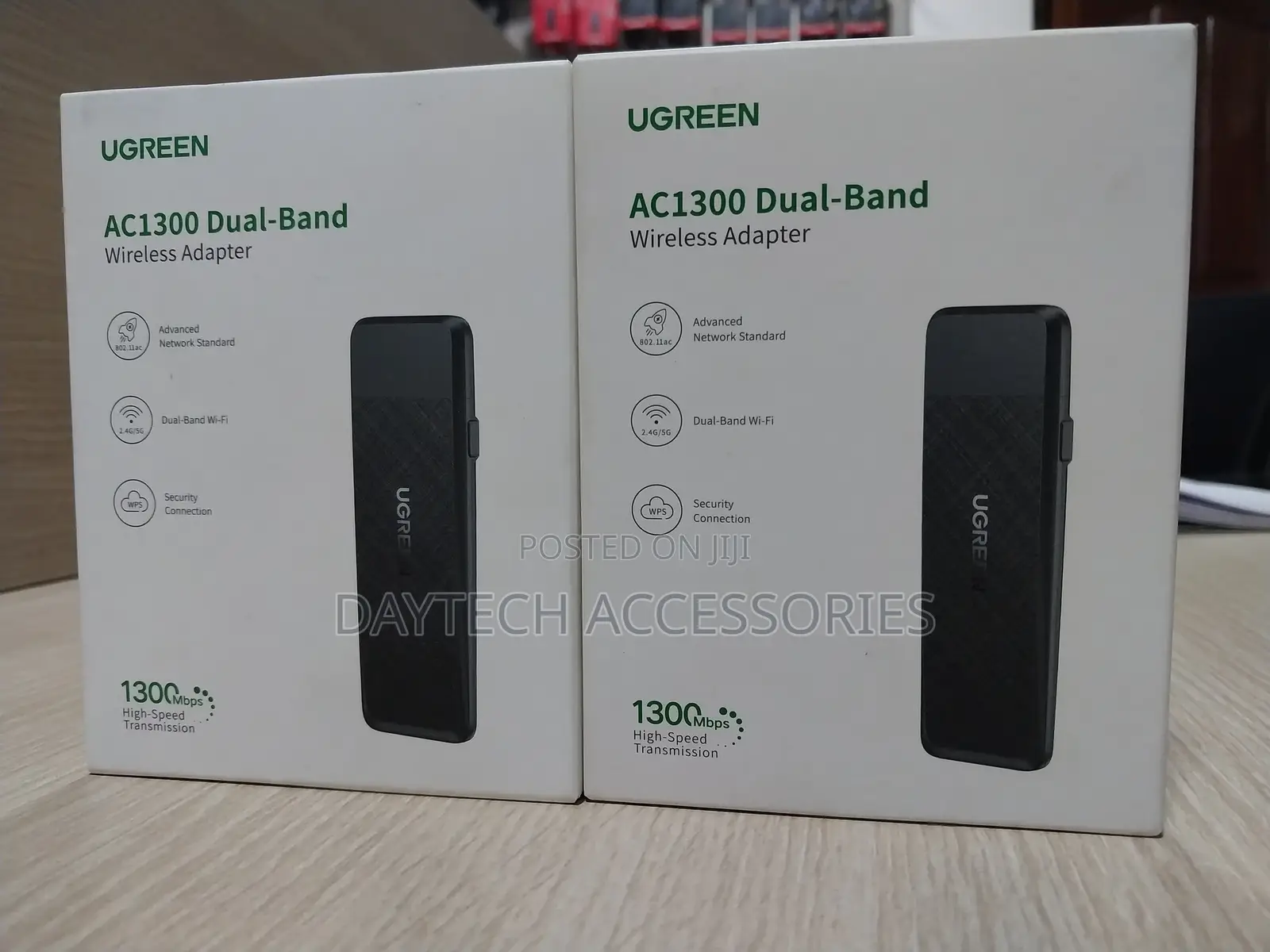 Ugreen Wifi Dapter 1300mbps 5ghz 2.4ghz Dual Band