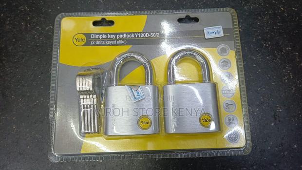 Yale Padlock With Dimple Keys - main view