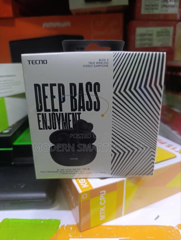 Tecno Buds 3 Deep Bass Bluetooth Earphone - main view