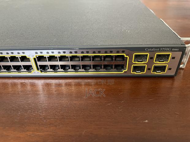 Cisco Catalyst 3750g-48ts Gigabit Switch Non-Poe - thumbnail 3