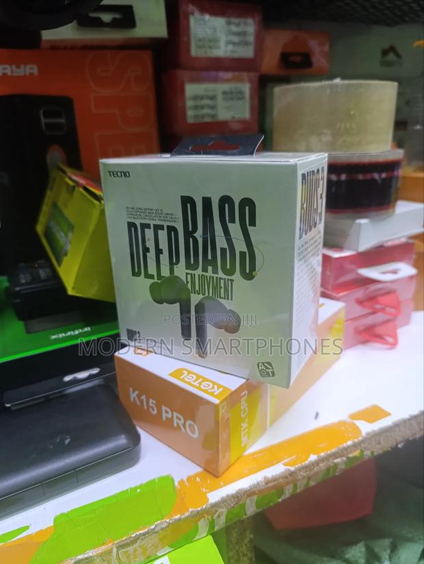 Tecno Buds 3 Deep Bass Bluetooth Earphone - thumbnail 3