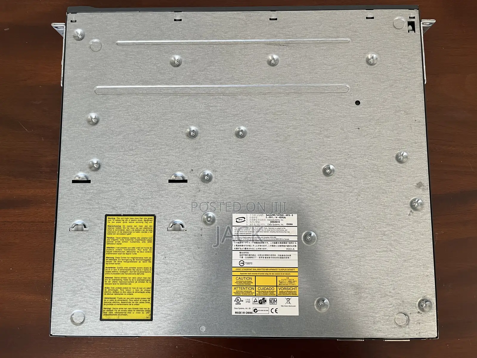 Cisco Catalyst 3750g-48ts Gigabit Switch Non-Poe