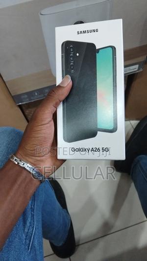 New Samsung Galaxy A26 128 GB Black - main view