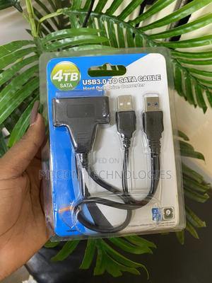 Usb 3.0 to Sata 2.5” Harddisk Adapter With Power Cable - main view