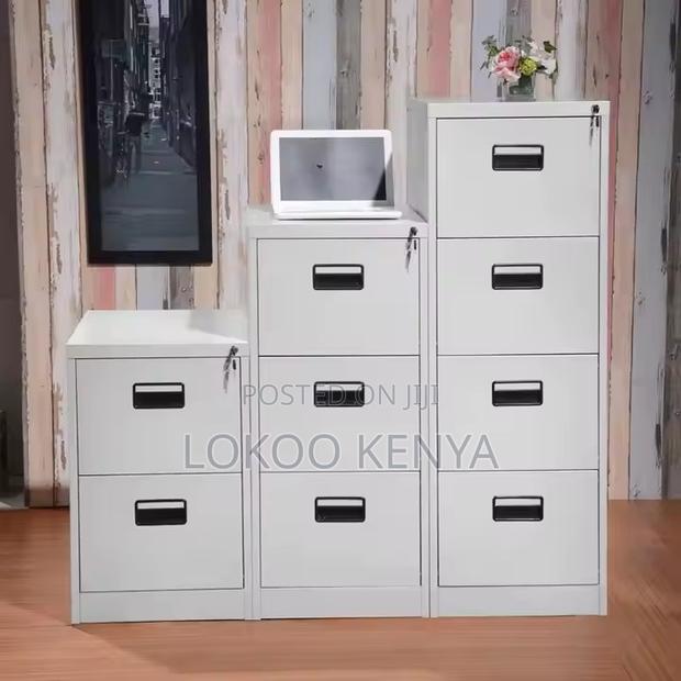 Office Cabinet: 3-Drawer Heavy -Duty Office Filing Cabinet