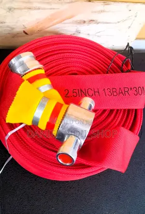 Original Red Fire Hose Pipe 13bar 2.5 Inch 30m