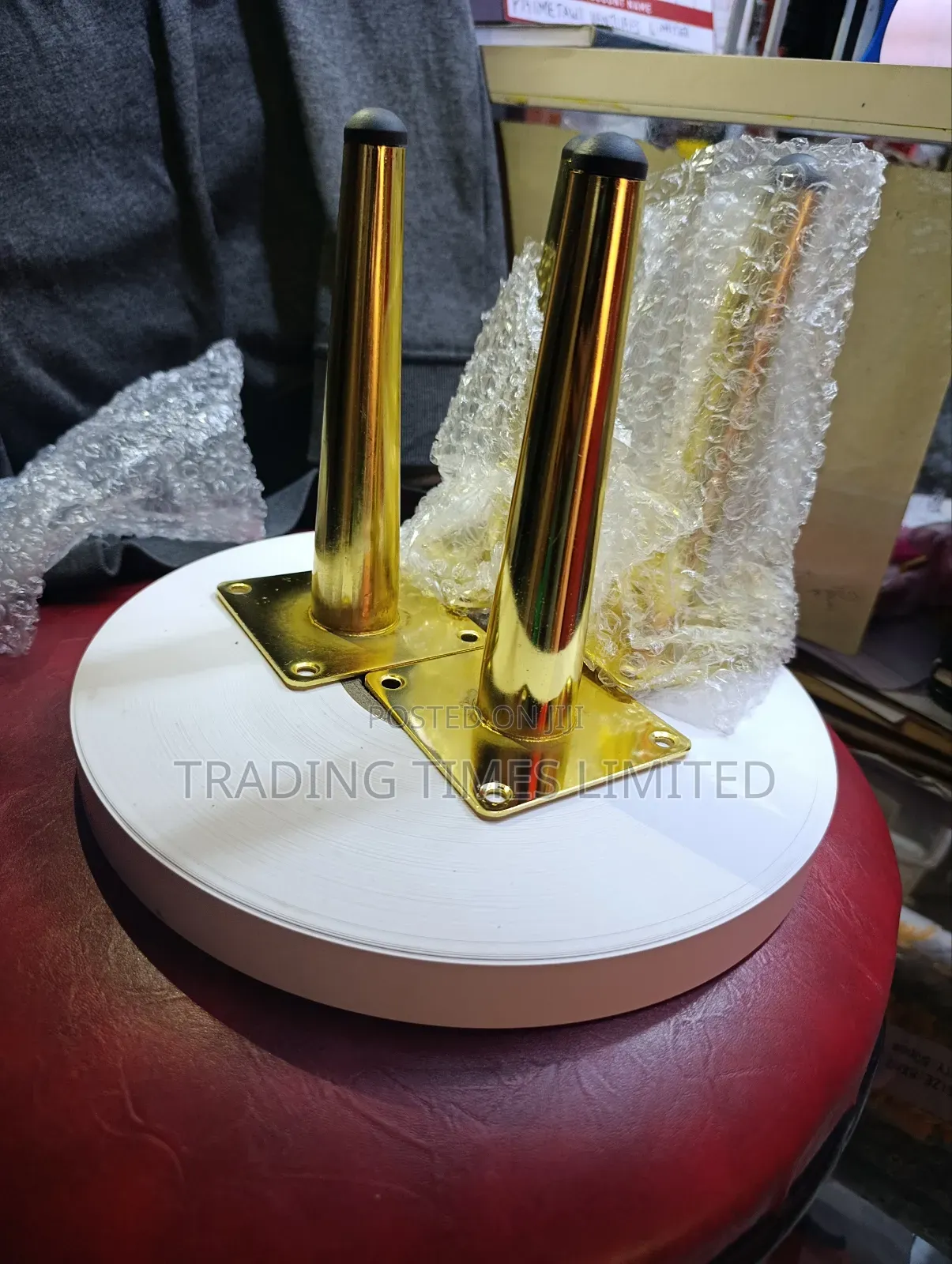 17 Cm Carrot Sofa Legs Gold