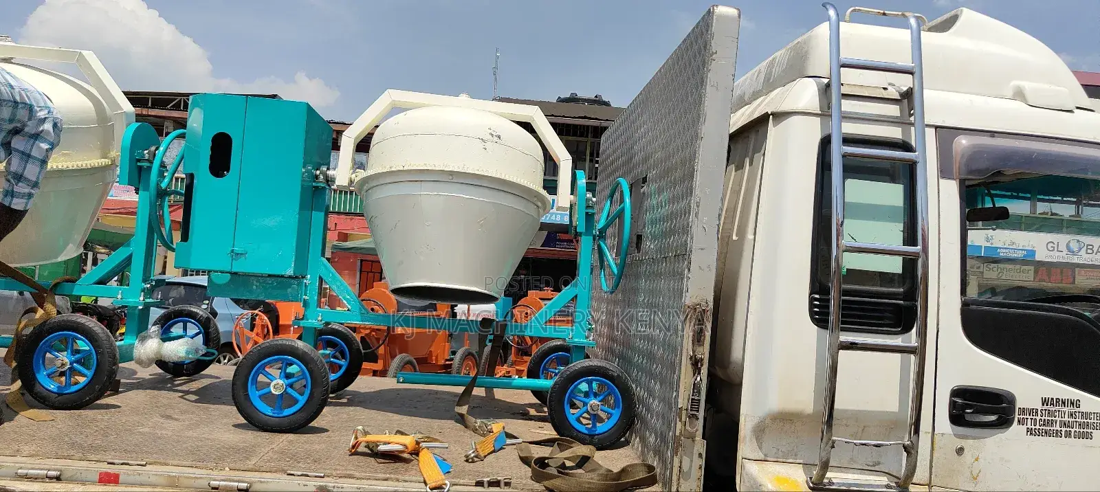 Windsor 350l Diesel Concrete Mixer