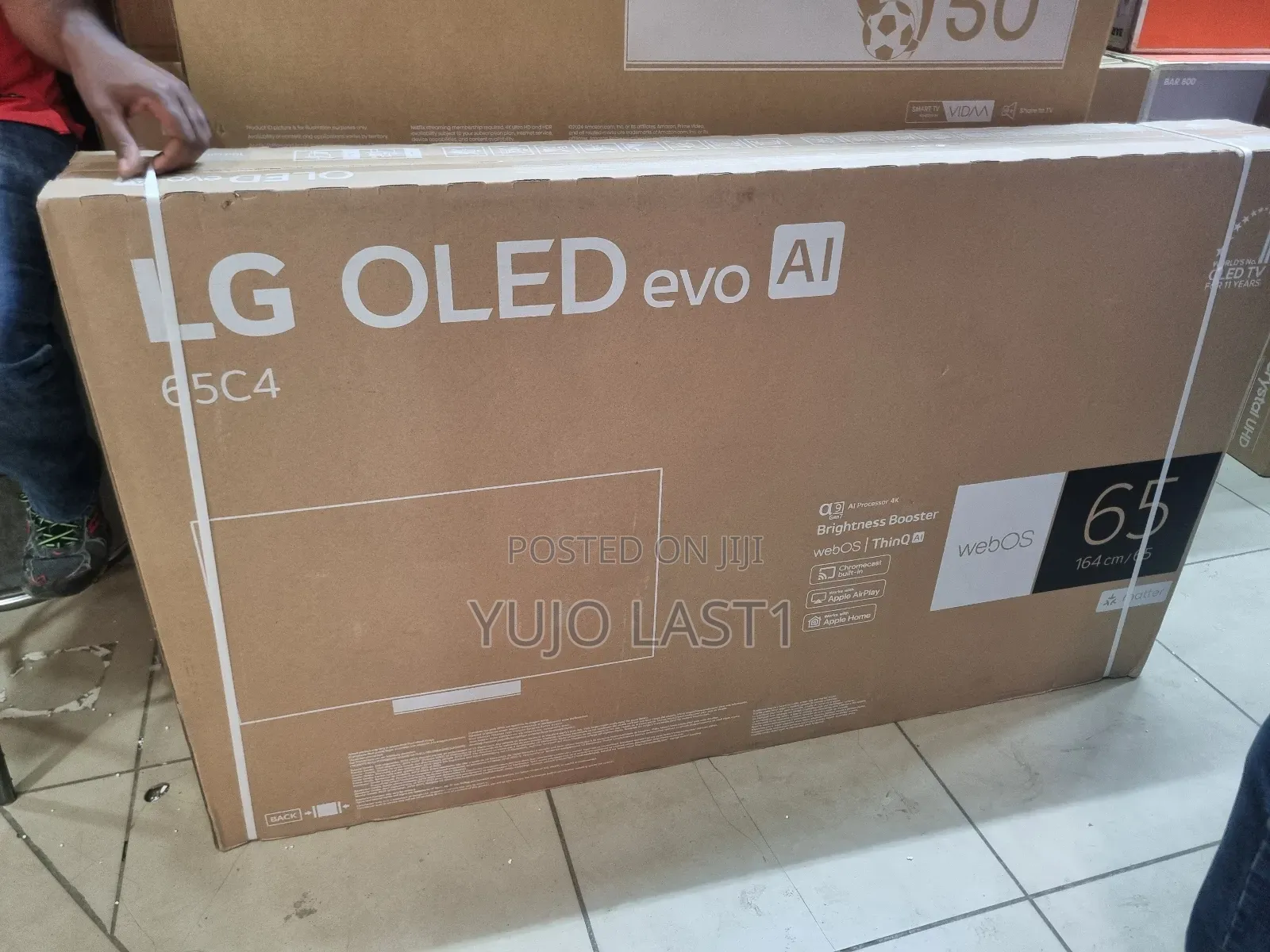 Lg 65′′ Oled Evo C4 Smart Ai Webos Tv
