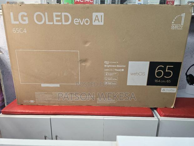 Lg 65 Inch Oled Evo C4 Smart Ai Webos Tv - main view