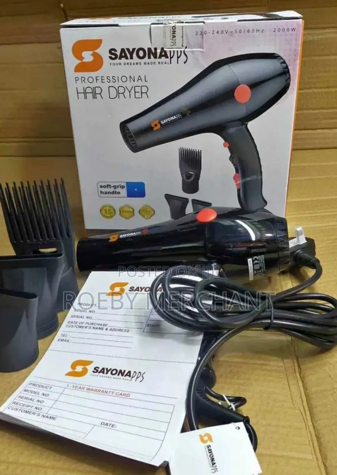 New Sayona Blowdry Machine