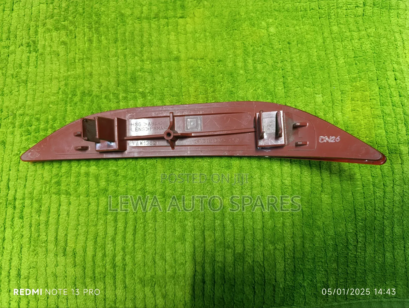 Rear Bumper Reflector Honda