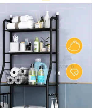 Multipurpose Metal Bathroom Organizer