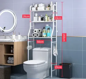 Multipurpose Metal Bathroom Organizer