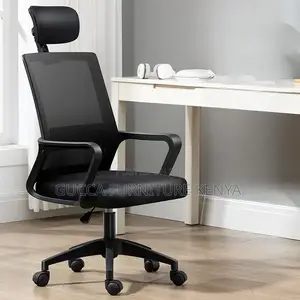 Office Chair:Tilt Lock Lifting Swivel Deputy Staff Room Seat