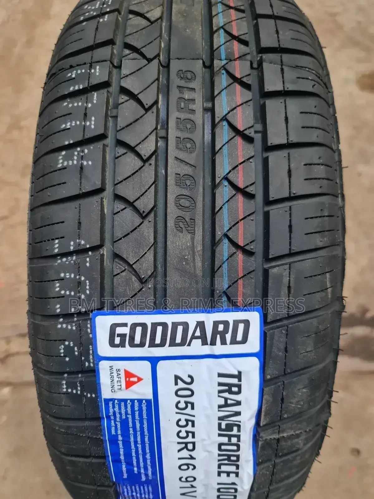 205 /55 R16 Goddard Tyres