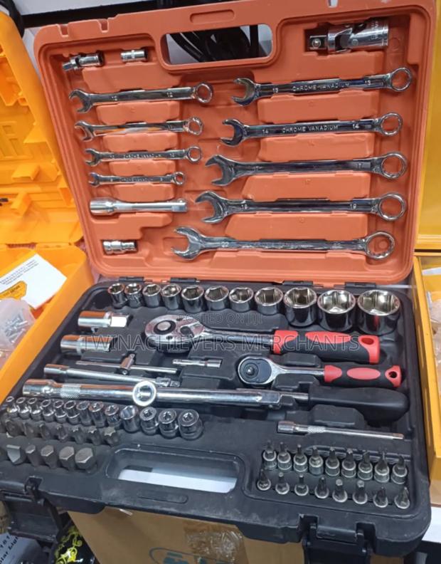 82pcs Chrome Socket Spanner Set - main view