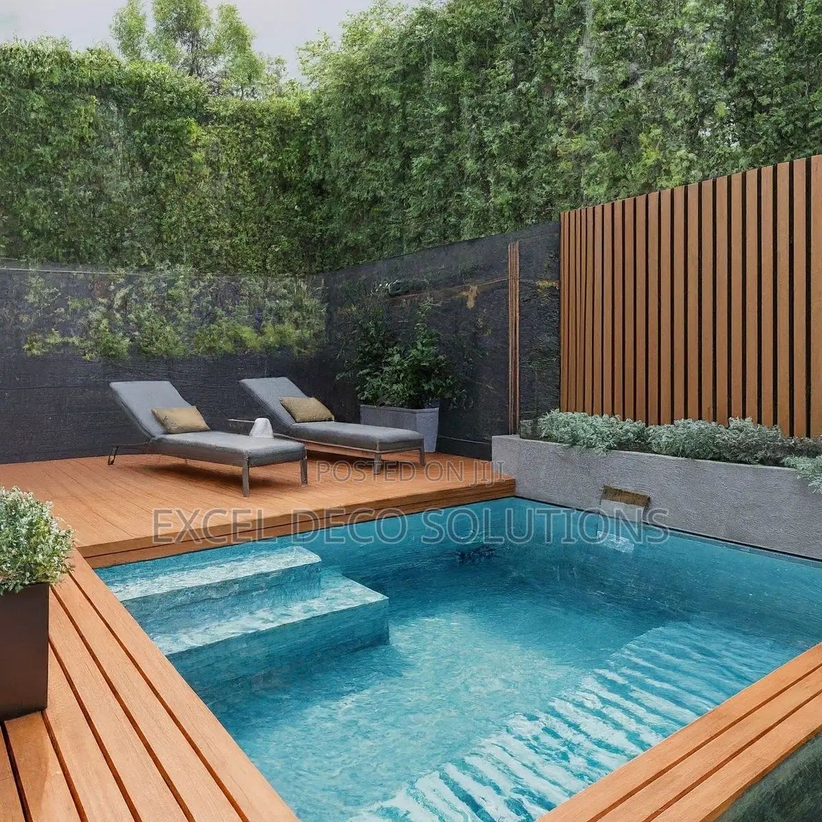Splinter Free Surface WPC Decking Floor Boards
