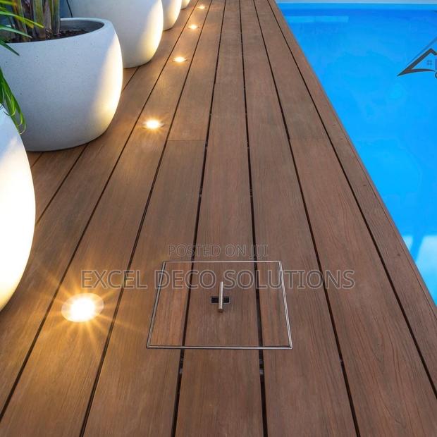 Strong Stunning Pool Area Flooring Boards-WPC Decking