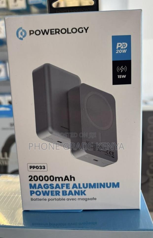 Powerology 20,000mah Magsafe Power Bank - main view